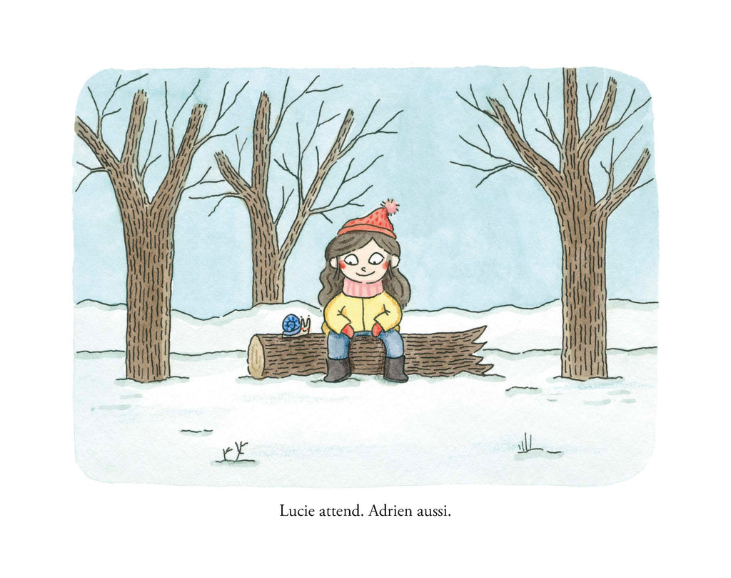 Hiver - Marianne Dubuc - French - Seasons - 4th book - Album – Le Caribou à lunettes