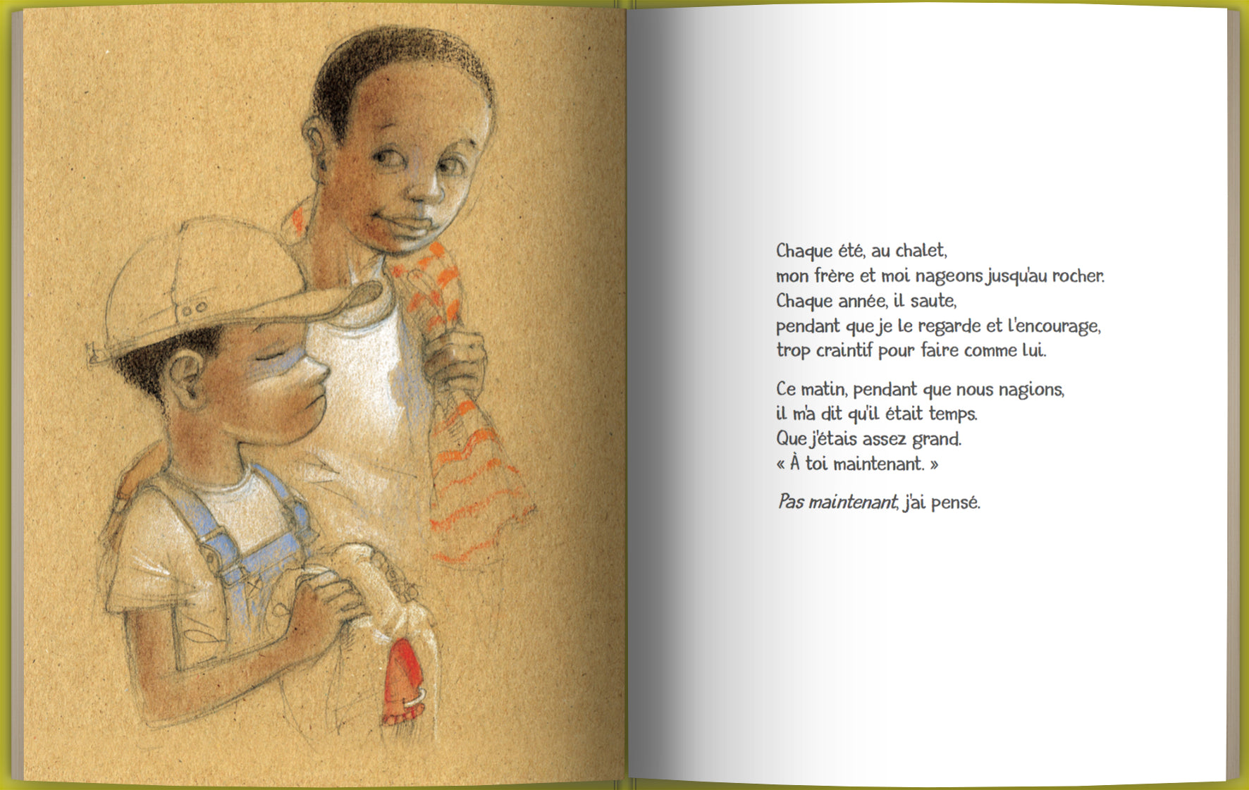 Mon frère et moi - French picture book - Yves Nadon - Jean Claverie